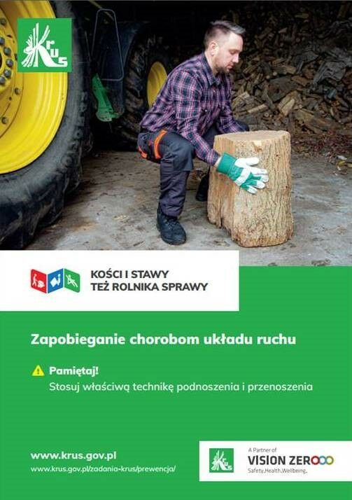PT KRUS w Opocznie apeluje: Rolniku! Dźwigaj z głową – mierz siły na zamiary!