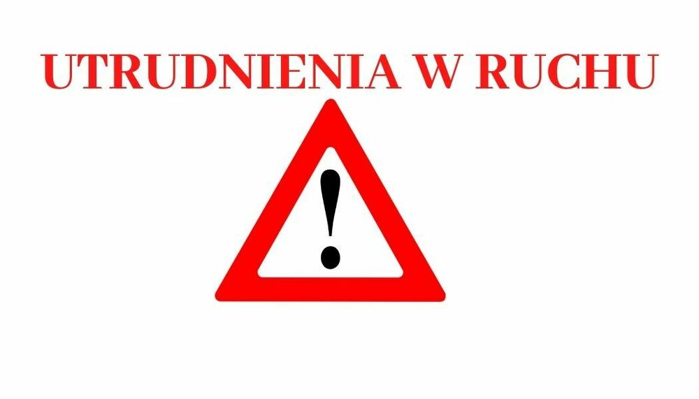 Utrudnienia w ruchu drogowym