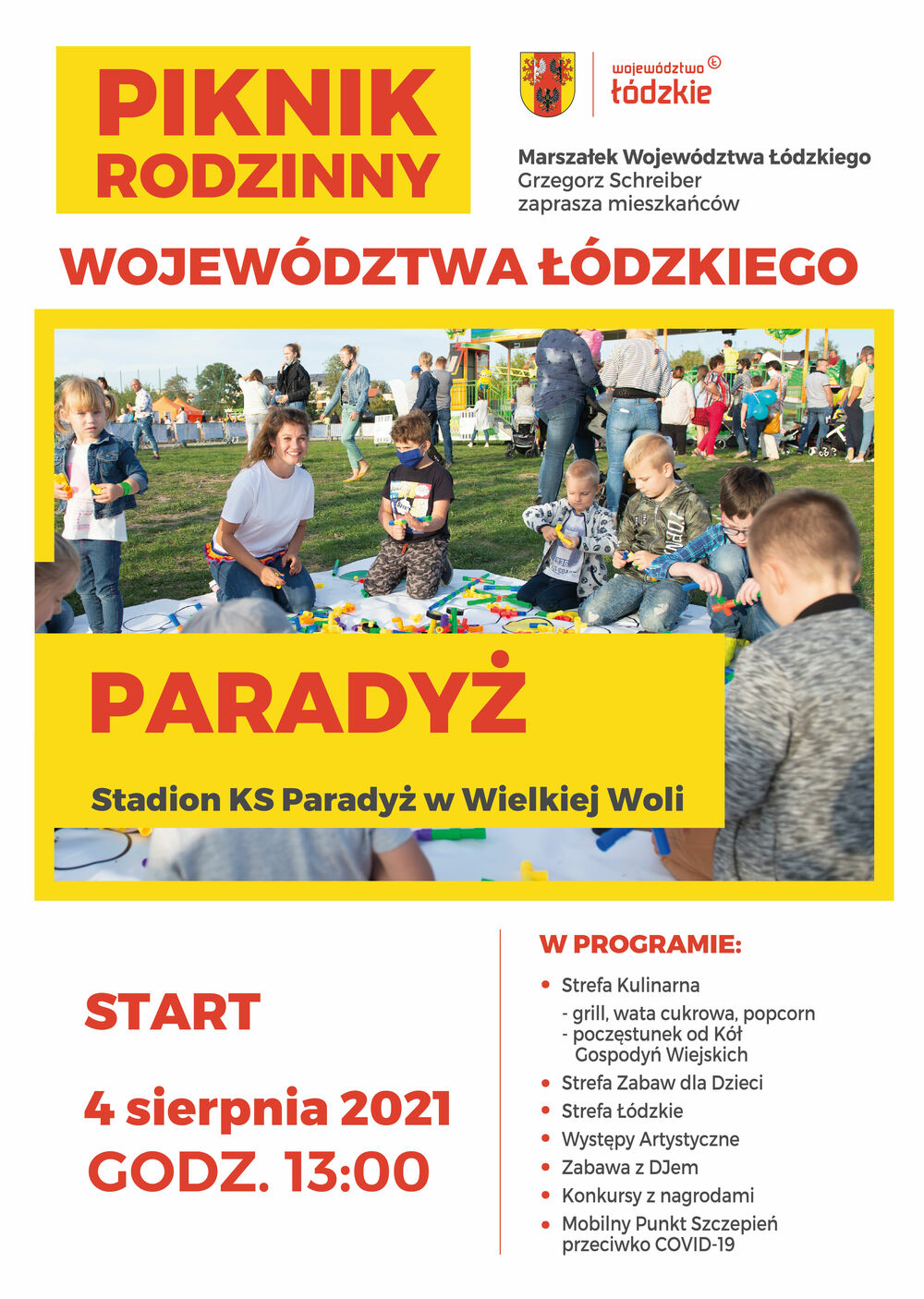 Piknik Rodzinny Województwa Łódzkiego w Paradyżu 