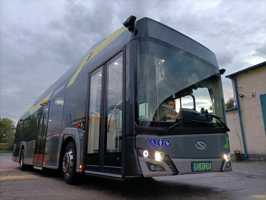 Solaris Urbino na testach w MPK
