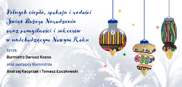 Życzenia z okazji Bożego Narodzenia