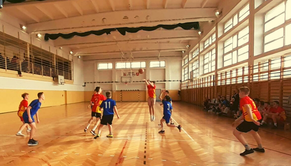 Szkolne Igrzyska Sportowe Szkół Miejskich w piłkę koszykową