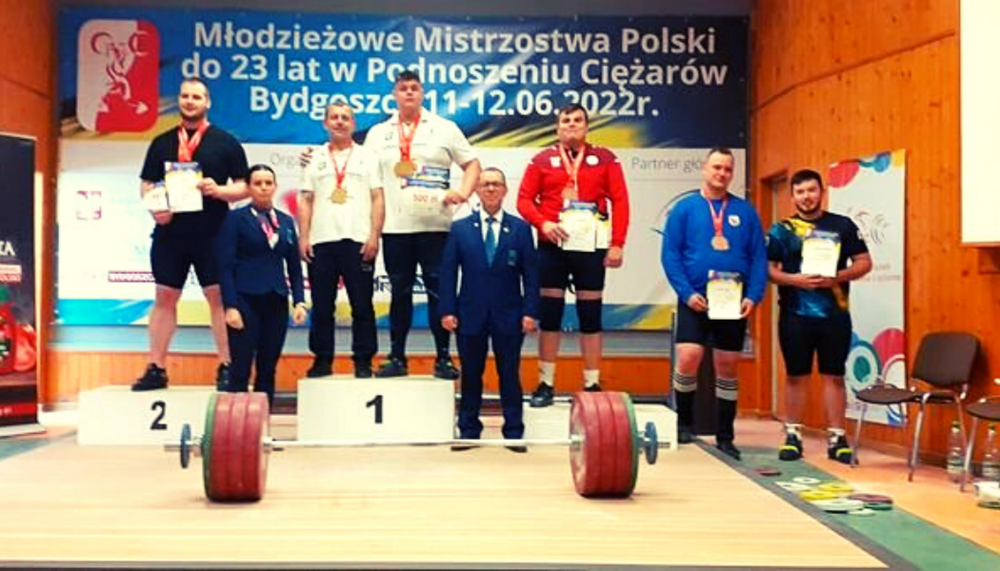 Adrian Adamczyk zdobył brązowy medal podczas Młodzieżowych Mistrzostw Polski do 23 lat