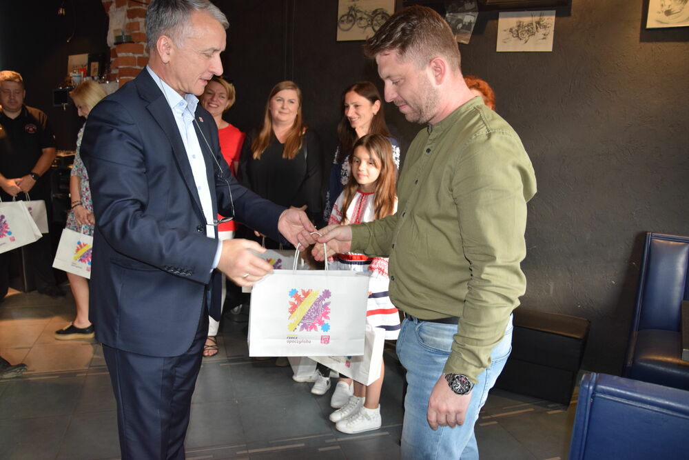 Podziękowania dla wolontariuszy.
