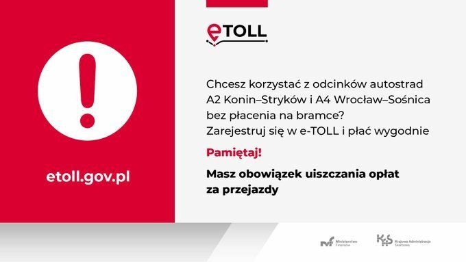 System poboru opłat e-TOLL