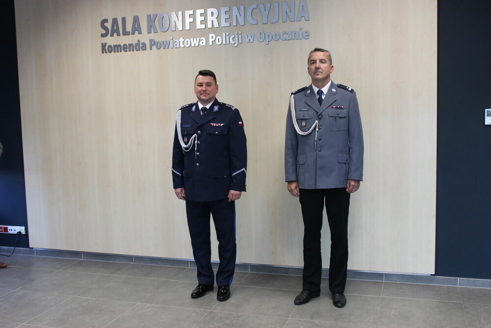 Podinspektor Mariusz Siejka nowym Komendantem Powiatowym Policji w Opocznie.