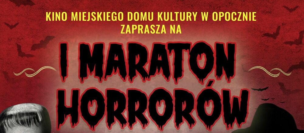 MDK zaprasza na pierwszy MARATON HORRORÓW