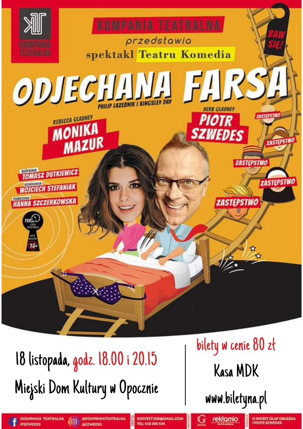 ODJECHANA FARSA w gwiazdorskiej obsadzie w MDK!