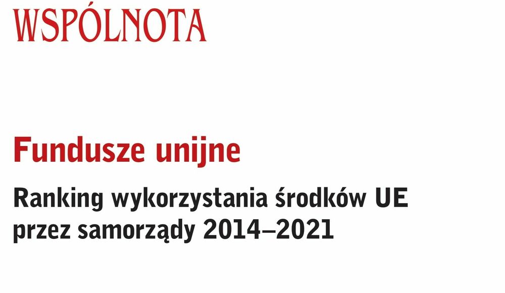Opoczno awansowało w rankingu  pisma samorzadowego WSPÓLNOTA