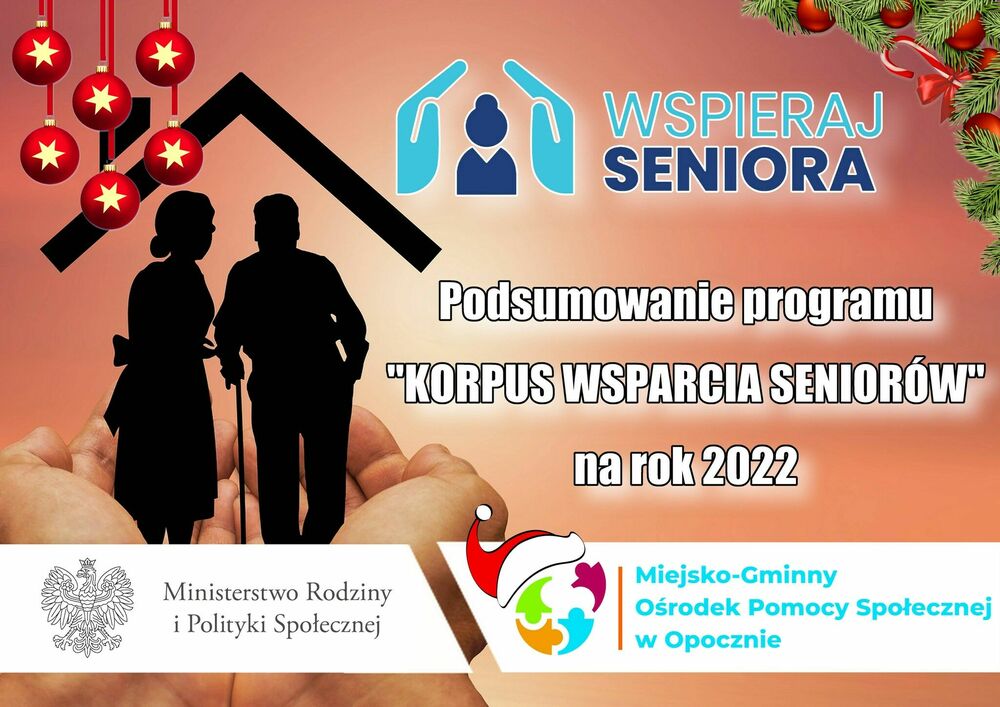 Spotkanie uczestników programu „Korpus Wsparcia Seniorów na rok 2022”
