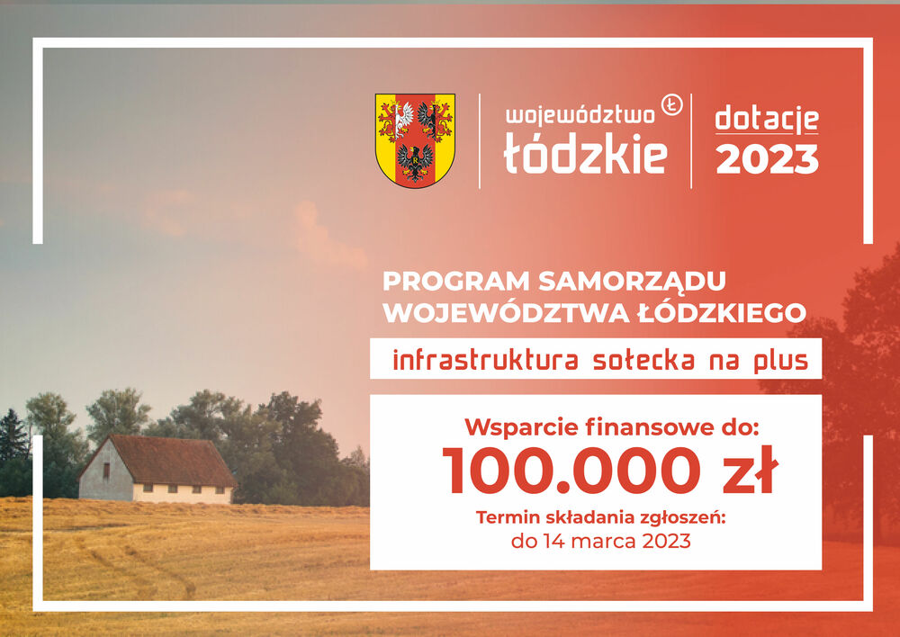 Infrastruktura sołecka na plus (2023) 