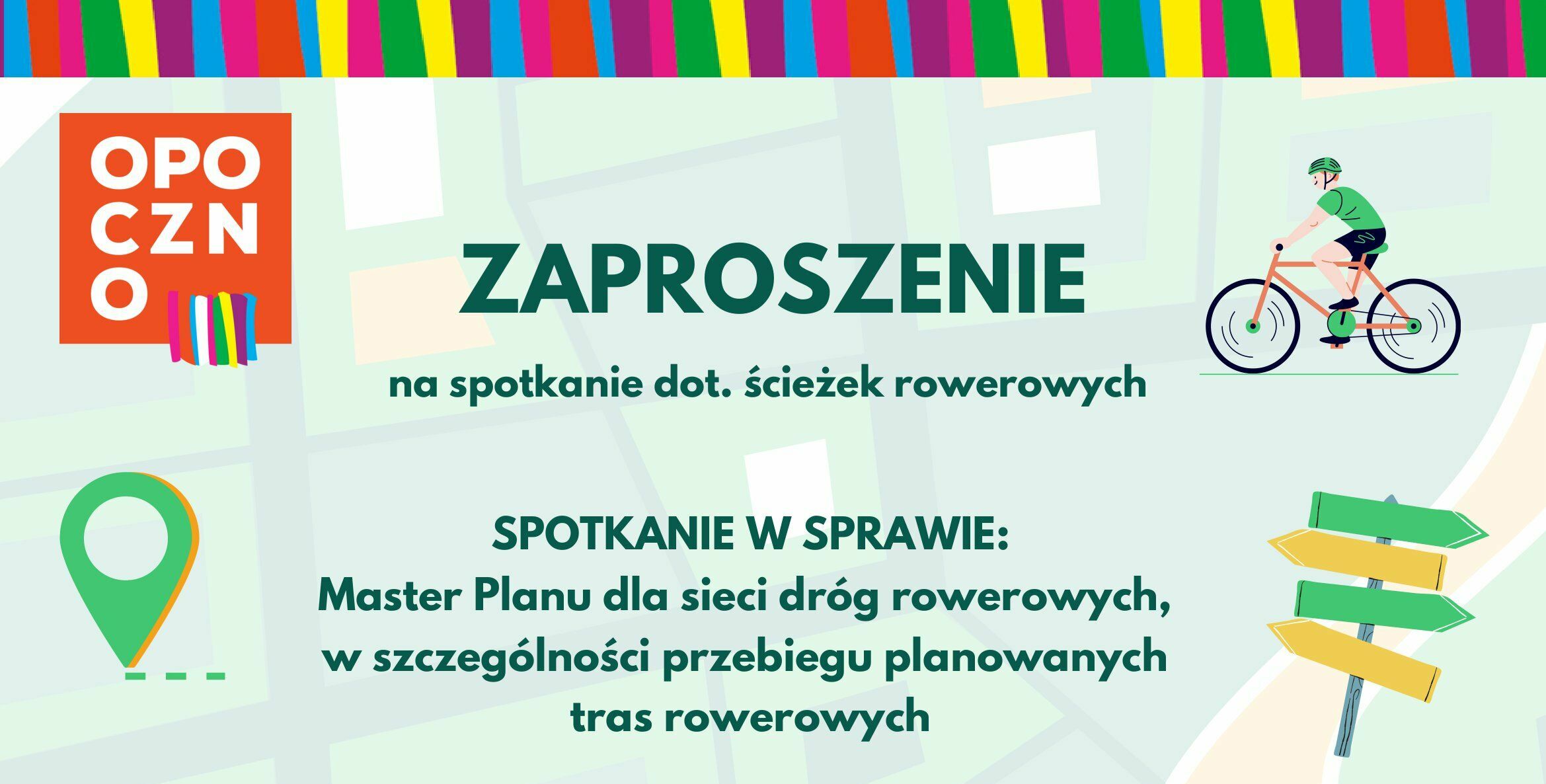  ZAPROSZENIE na spotkanie dot. ścieżek rowerowych 