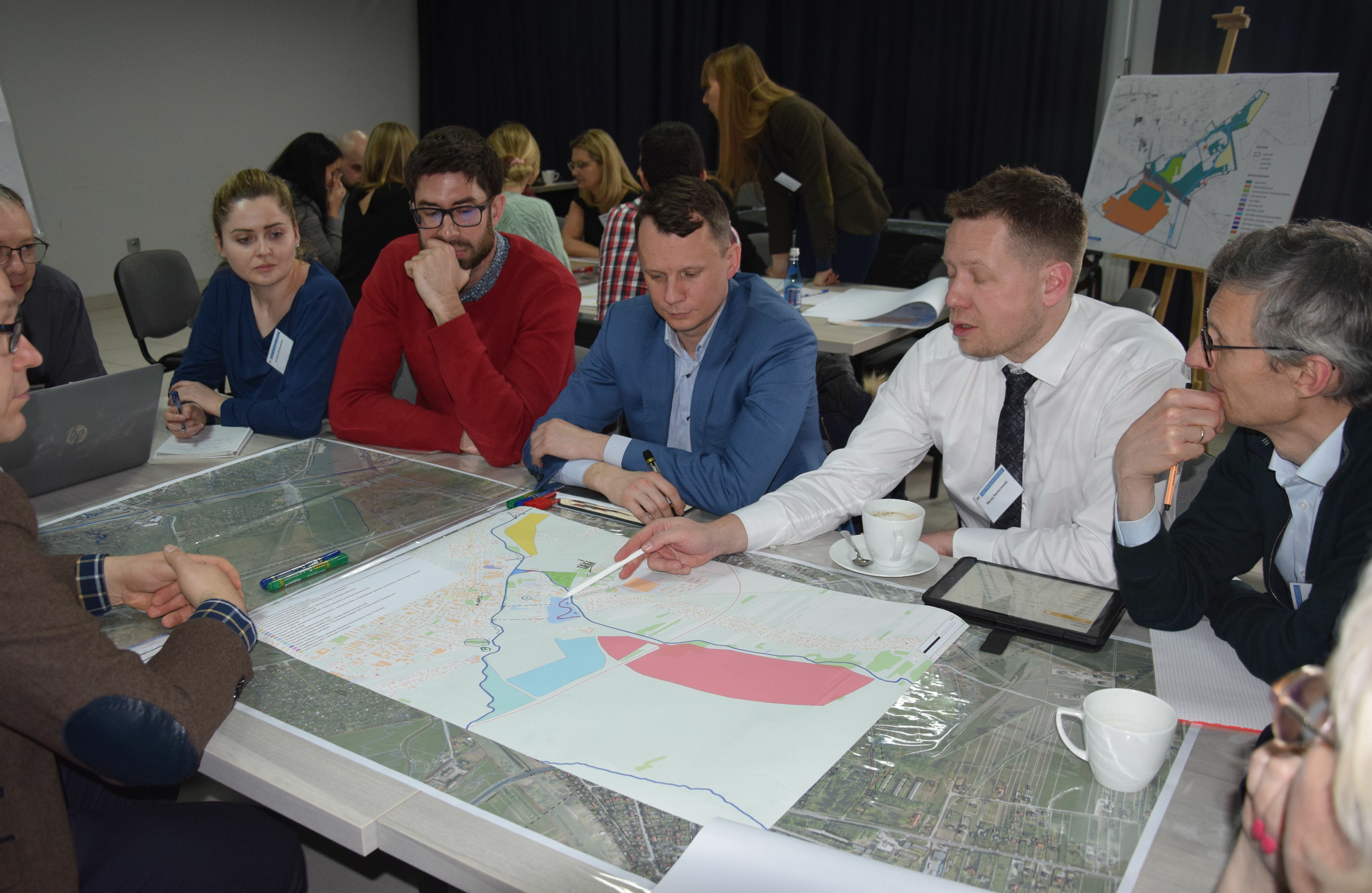 Inspirujące warsztaty charrette w ramach projektu „Funkcjonalne połączenie rzek Drzewiczki, Wąglanki i ich dolin z przestrzenią publiczną Opoczna”