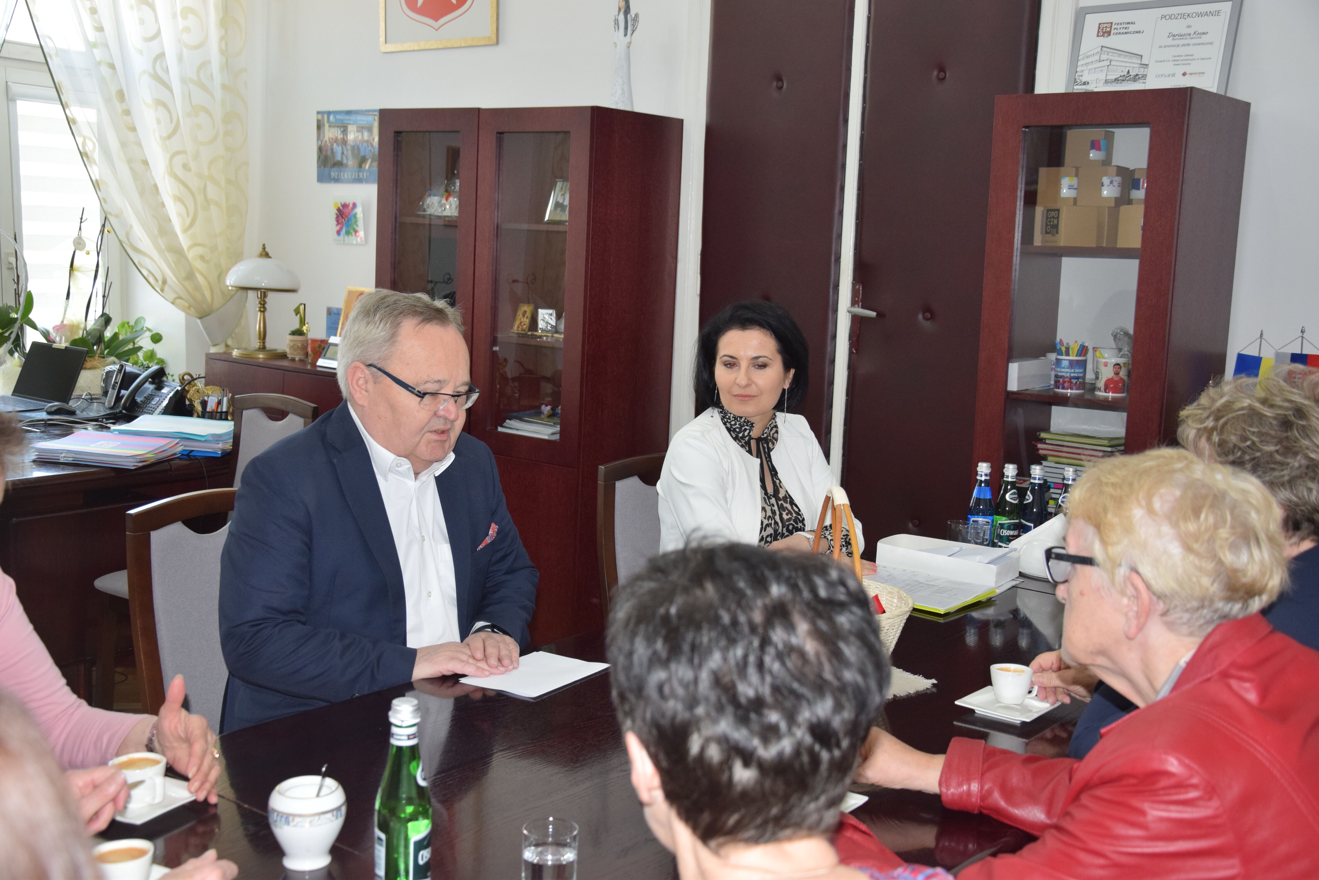 Spotkanie środowisk senioralnych u Burmistrza