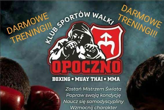 KSW KO Opoczno zaprasza na darmowe treningi boksu.
