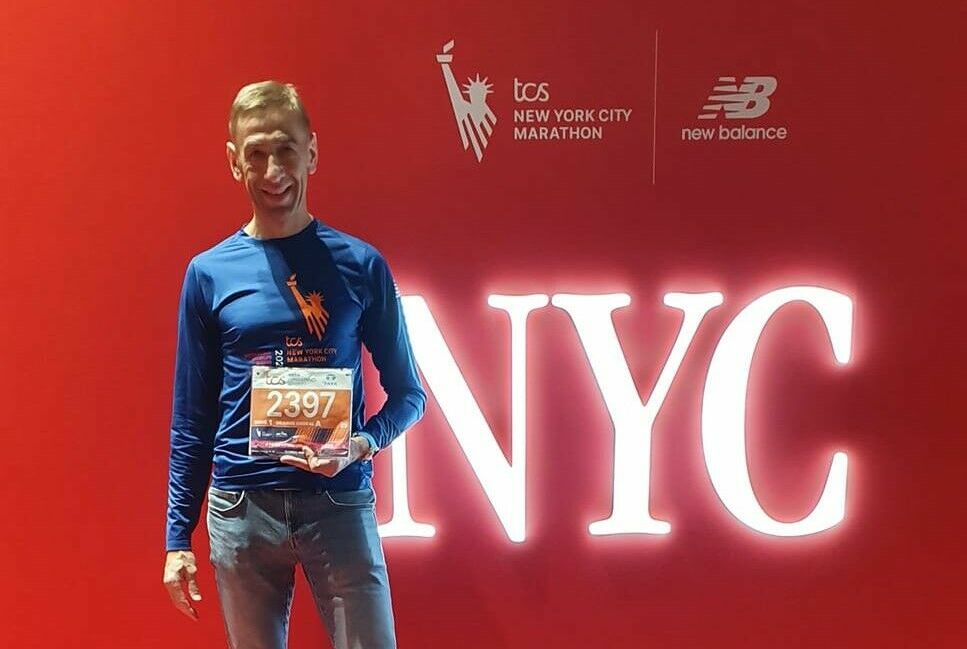 TCS New York Marathon i bardzo dobry wynik Grzegorza Stępnia z LKS Feniks Opoczno.