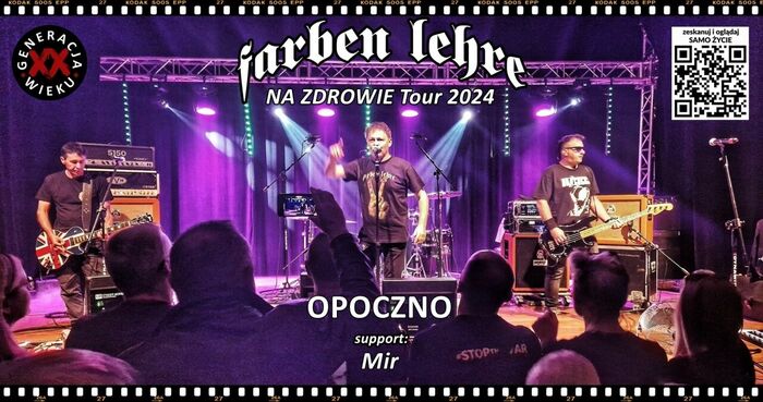 Farben Lehre - Polski Punk Rock w MDK Opoczno!