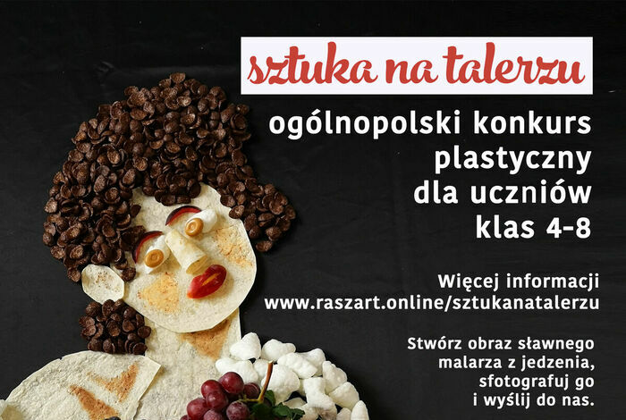 Ogólnopolski konkurs plastyczny dla młodzieży "Sztuka na talerzu"