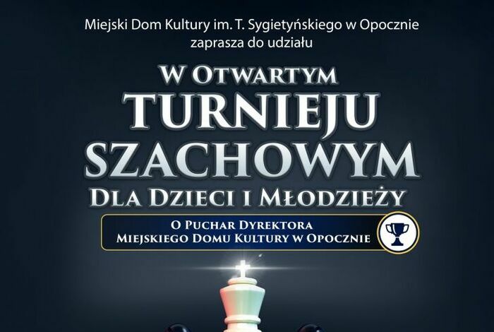 Zapraszamy na Turniej Szachowy