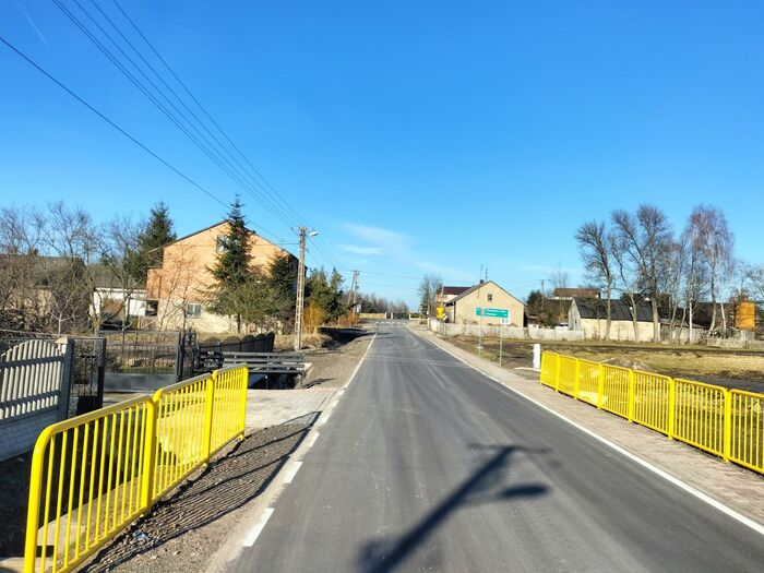 Remont drogi w miejscowości Kliny zakończony