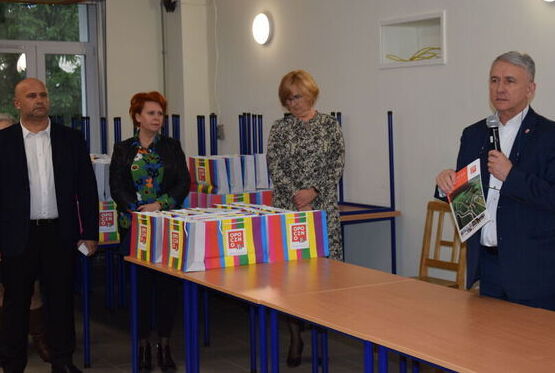 Spotkanie Burmistrza Opoczna z kadrą pedagogiczną ZSS nr 1 w Opocznie