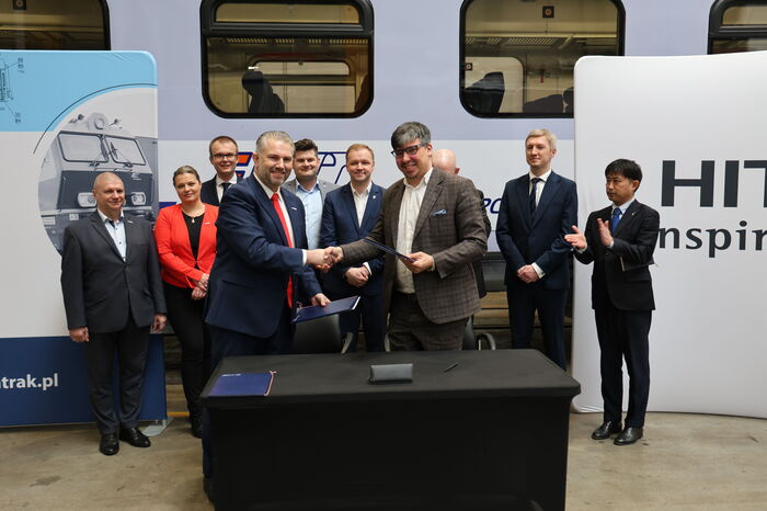 Współpraca pomiędzy PKP Intercity Remtrak a Grupą Hitachi