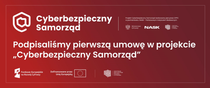 Projekt grantowy pn.: „Gmina Opoczno - Cyberbezpieczny samorząd”.