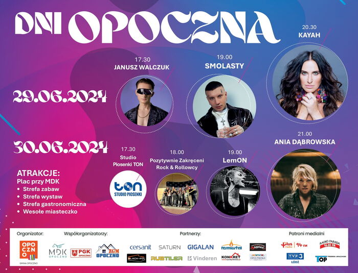 Premiera Programu "Dni Opoczna 2024" na Antenie TVP3 Łódź