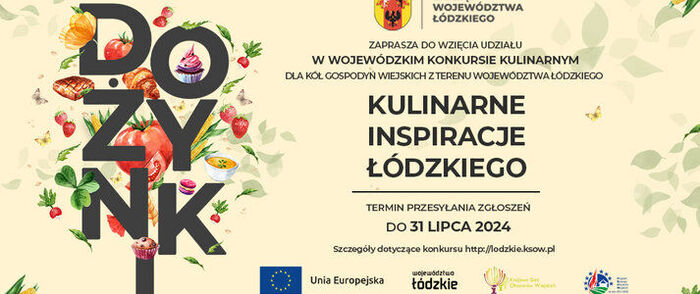 Konkurs kulinarny „Kulinarne inspiracje Łódzkiego”