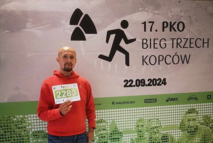 Adrian Papis ukończył 17. PKO Bieg Trzech Kopców