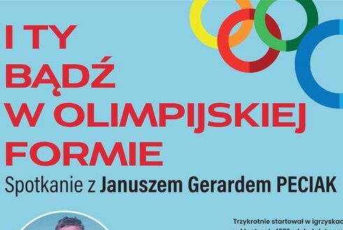 Zapraszamy seniorów na spotkanie z Januszem Gerardem Peciak