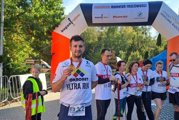 Marcin Urbańczyk na 19. Radomskim Maratonie Trzeźwości