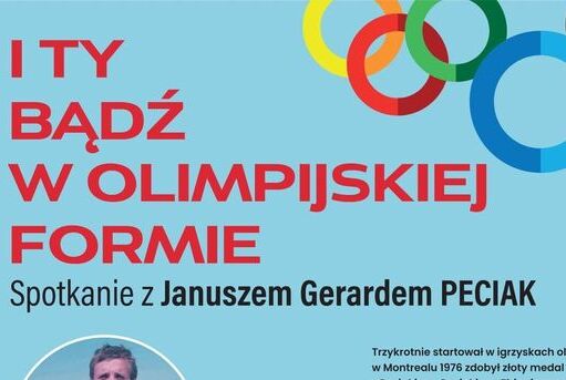 Zapraszamy seniorów na spotkanie z Januszem Gerardem Peciak