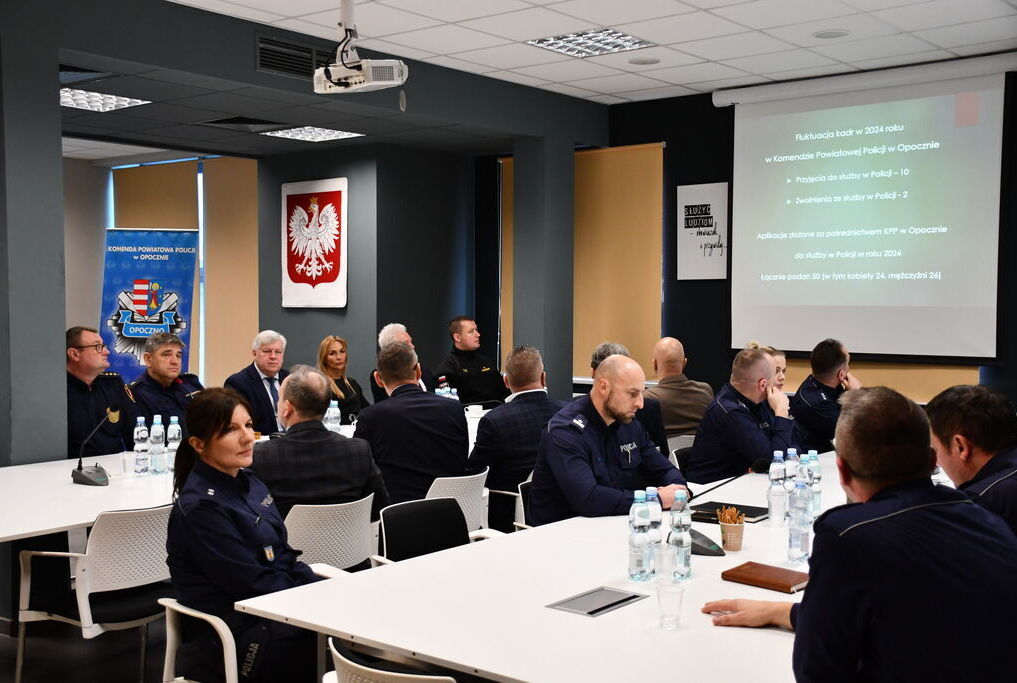 Podsumowanie roku 2024 w Komendzie Powiatowej Policji w Opocznie