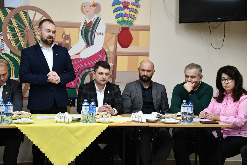 Spotkanie Burmistrza Opoczna z mieszkańcami sołectw Bukowiec Opoczyński, Brzustówek oraz Kliny