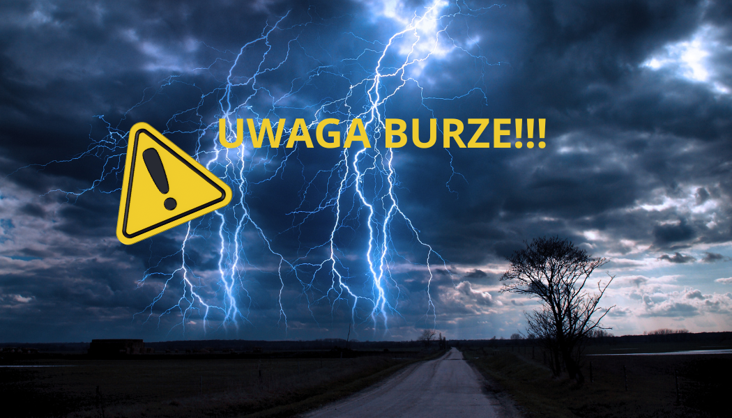 Ostrzeżenie meteorologiczne – burze