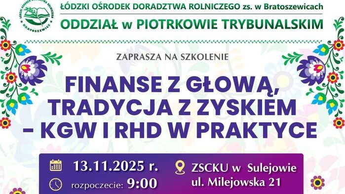 FINANSE Z GŁOWĄ, TRADYCJA Z ZYSKIEM - KGW I RHD W PRAKTYCE