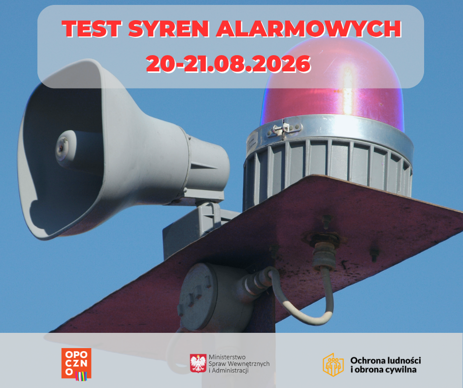 Test syren alarmowych