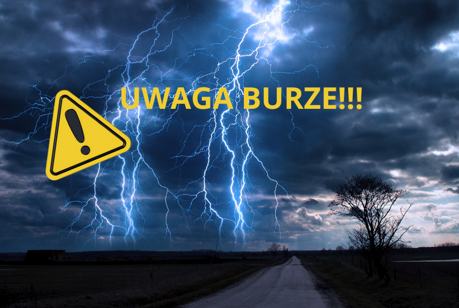 Ostrzeżenie meteorologiczne – burze