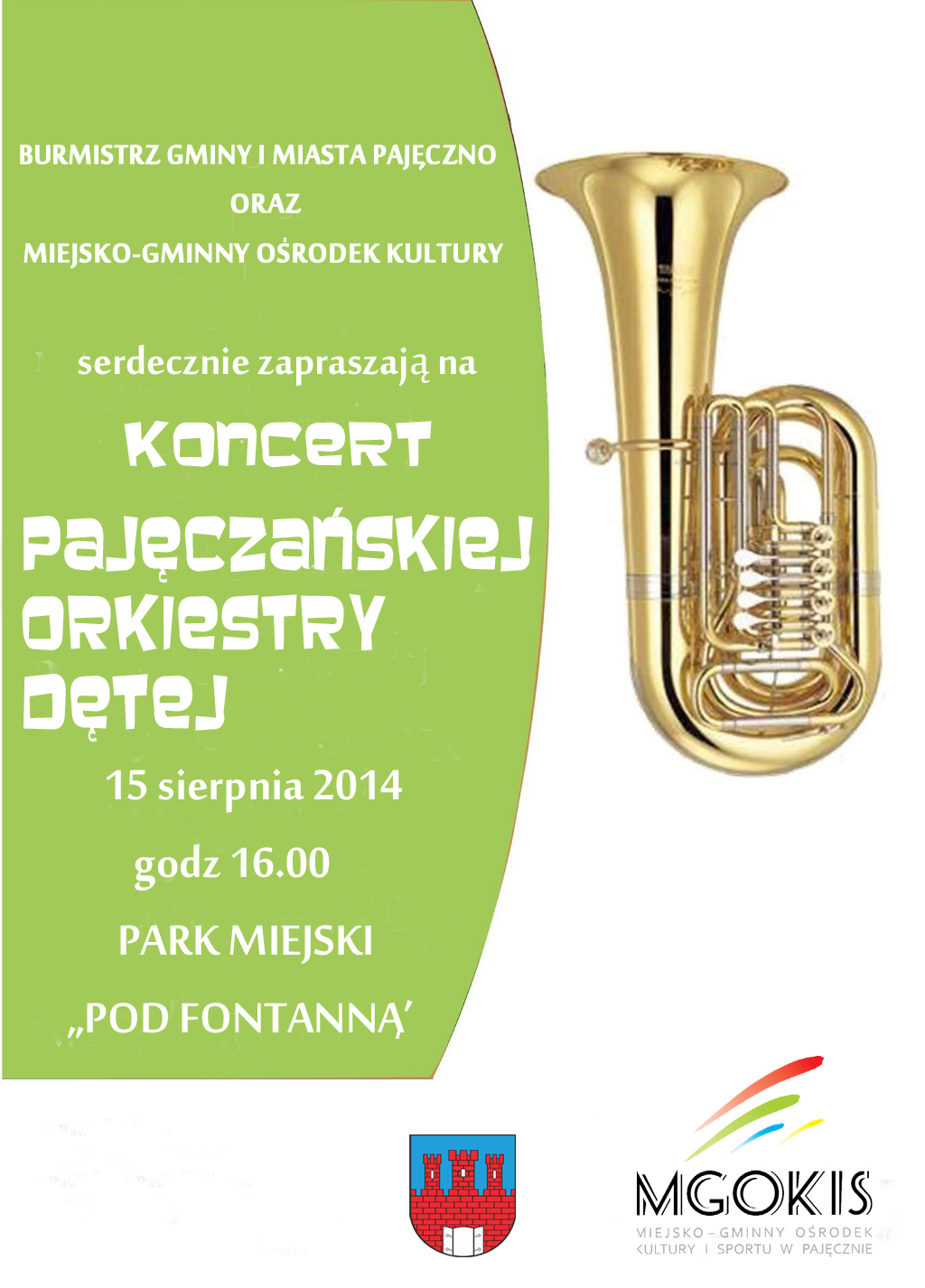 Koncert Pajęczańskiej Orkiestry Dętej