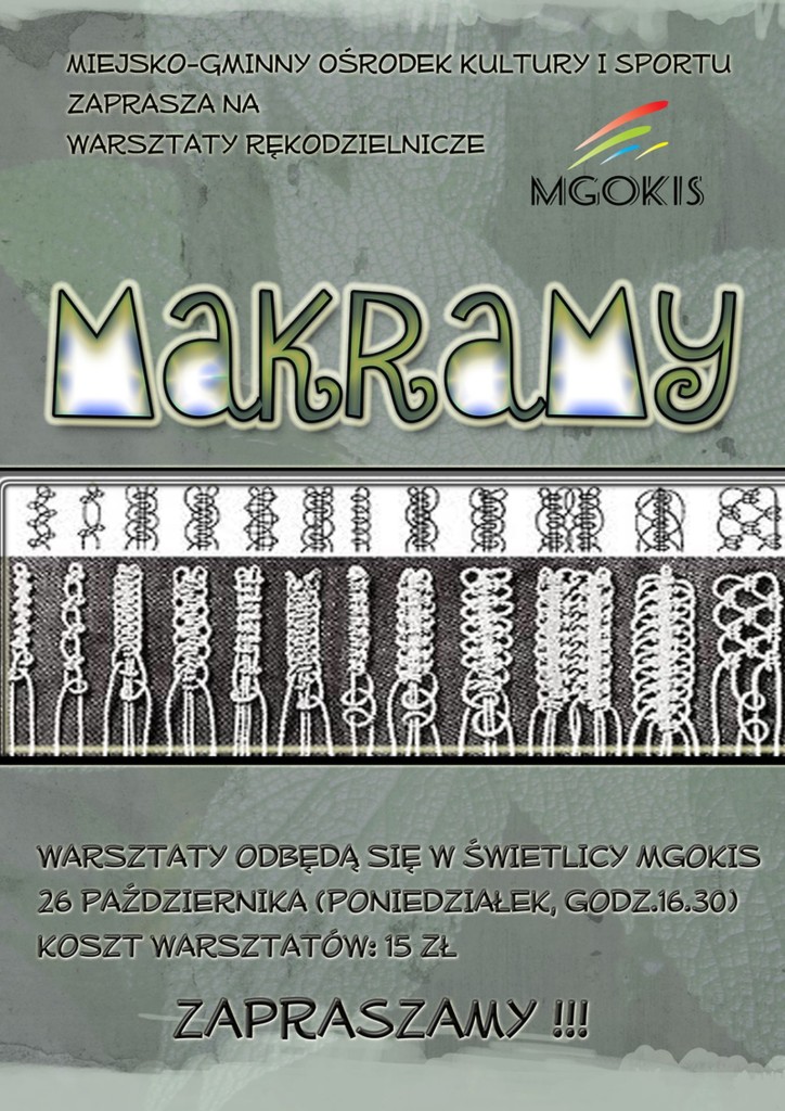 Warsztaty Makramy