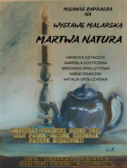 Martwa natura – wystawa malarska w MGOKiS