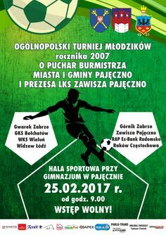 Ogólnopolski Turniej Młodzików rocznika 2007 O Puchar Burmistrza Pajęczna i Prezesa LKS Zawisza