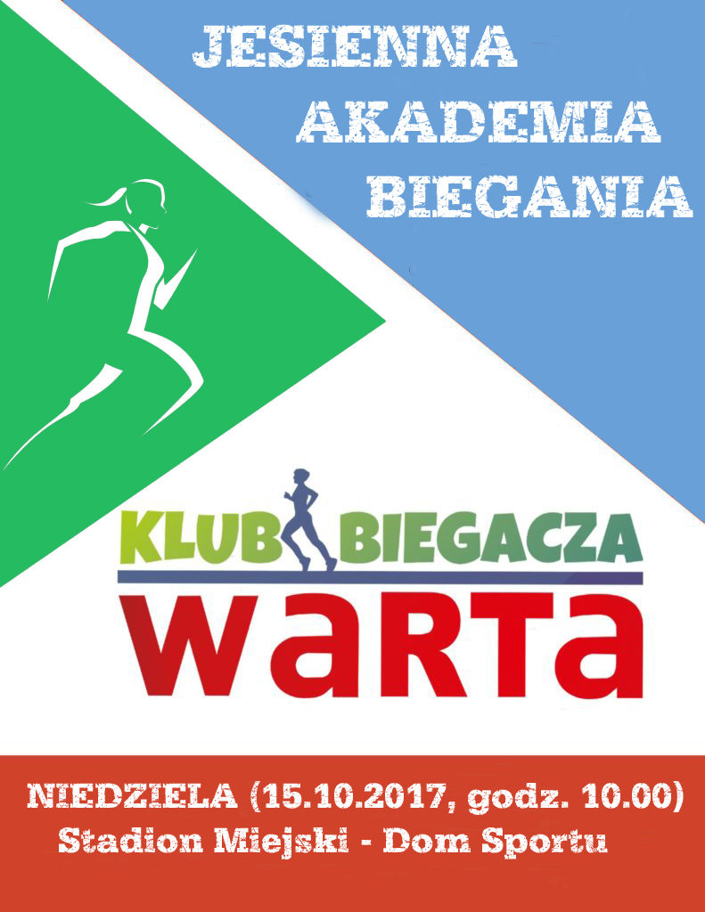 Jesienna Akademia Biegania –  KBW zaprasza na trening