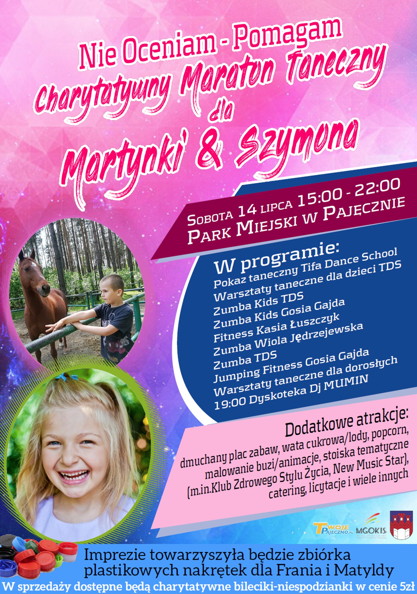 Charytatywny Maraton Taneczny dla Martynki &amp; Szymona – NIE OCENIAM – POMAGAM