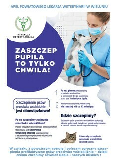 Obowiązkowe szczepienie psów przeciwko wściekliźnie