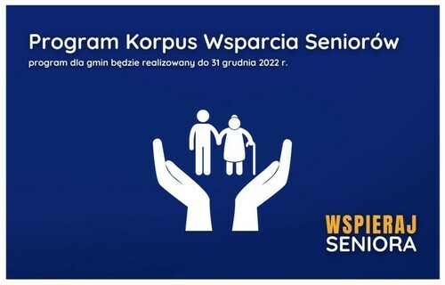 Miejsko Gminny Ośrodek Pomocy Społecznej w Pajęcznie informuje, że przedłużono rekrutację do udziału w programie “Korpus Wsparcia Seniora na rok 2022”.