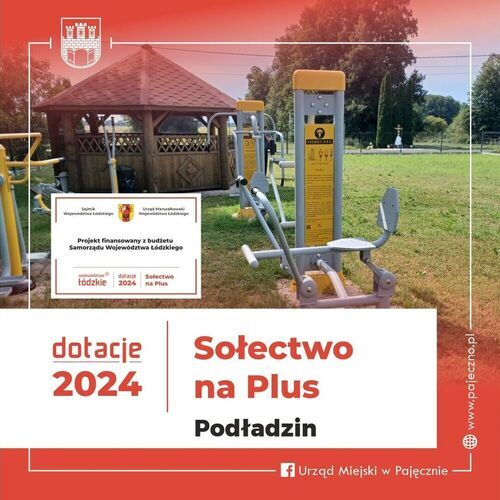 "SOŁECTWO NA PLUS" REALIZACJA PROJEKTU W SOŁECTWIE PODŁADZIN