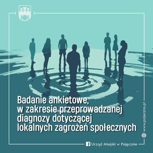 Badanie ankietowe, w zakresie przeprowadzanej diagnozy dotyczącej lokalnych zagrożeń społecznych