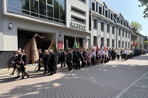 Uroczyste obchody Święta Konstytucji 3 Maja w Pajęcznie